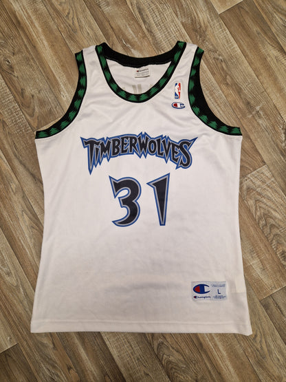 Ricky Davis Minnesota Timberwolves Jersey Size Large