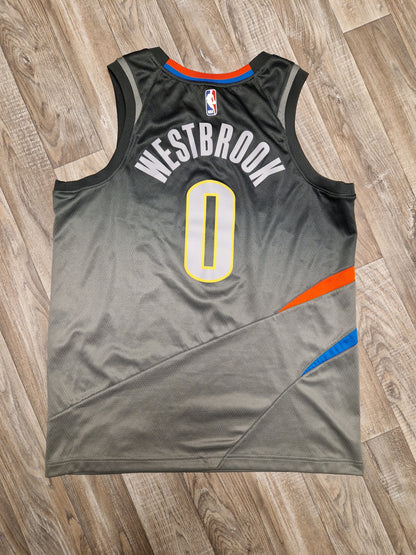 Russell Westbrook Oklahoma City Thunder Jersey Size Large