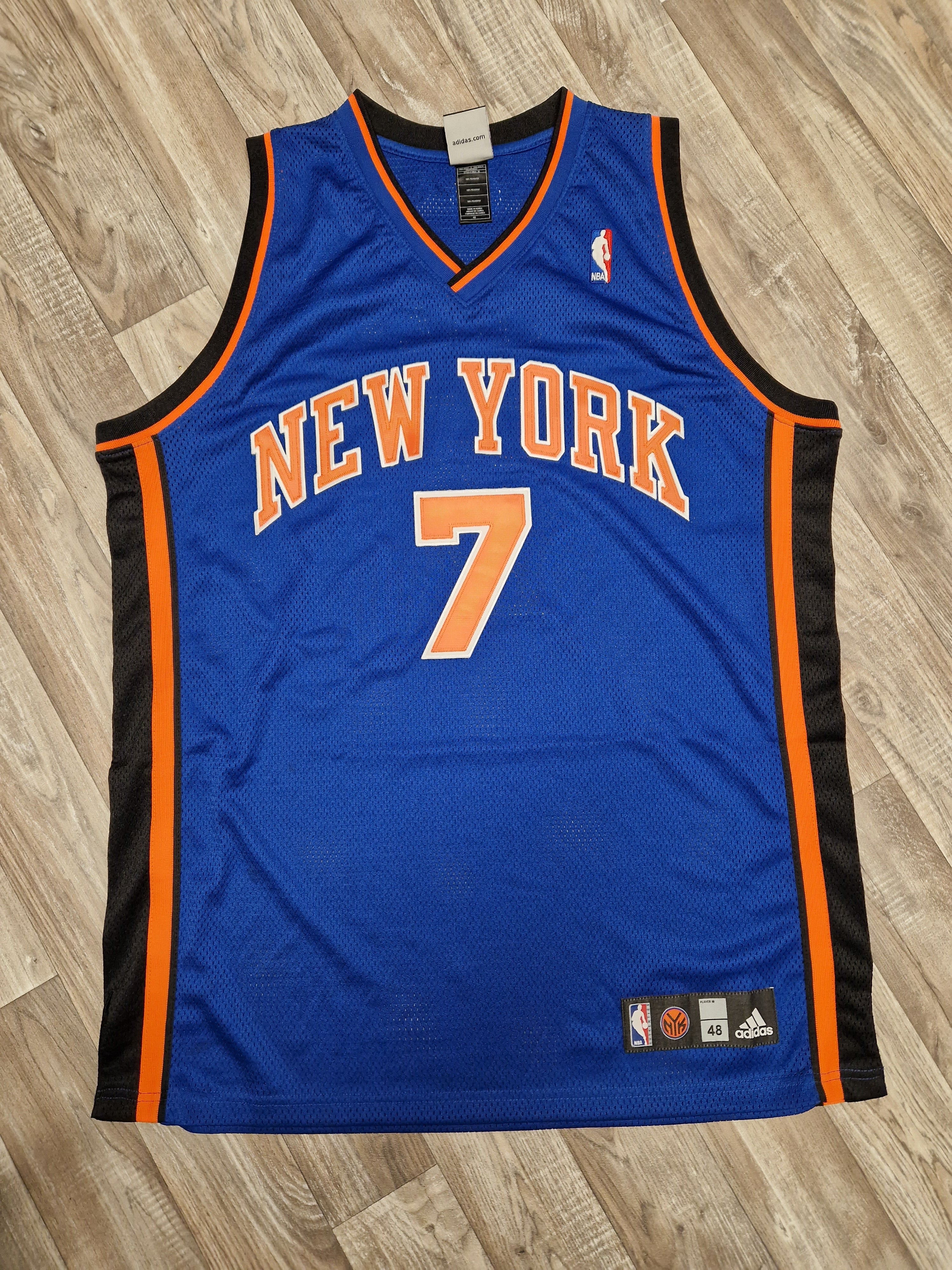 Channing Frye Authentic New York Knicks Jersey Size XL The Throwback Store