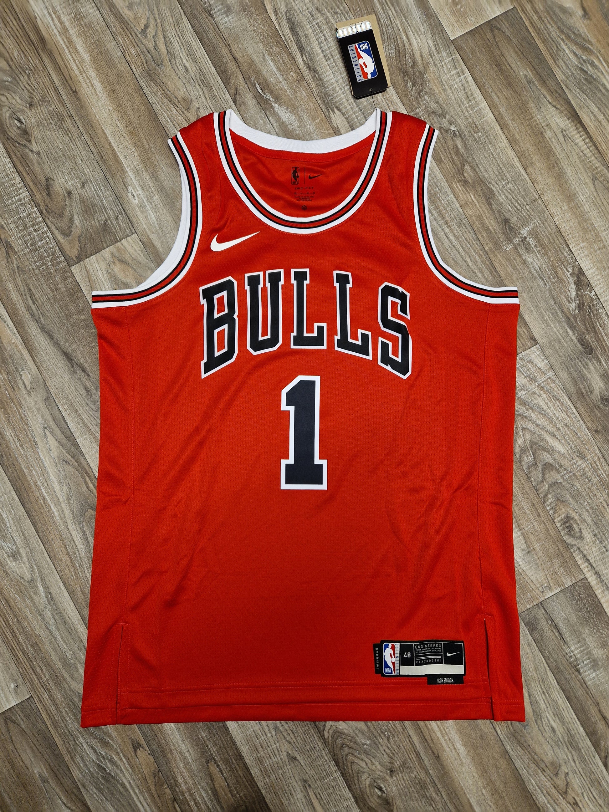 Jersey Derrick Rose Overall Jersey Authentic Nba Chicago Bulls