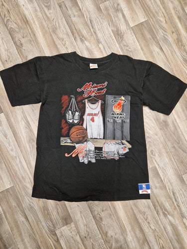 Miami Heat Ron Seiklay T-Shirt Size XL