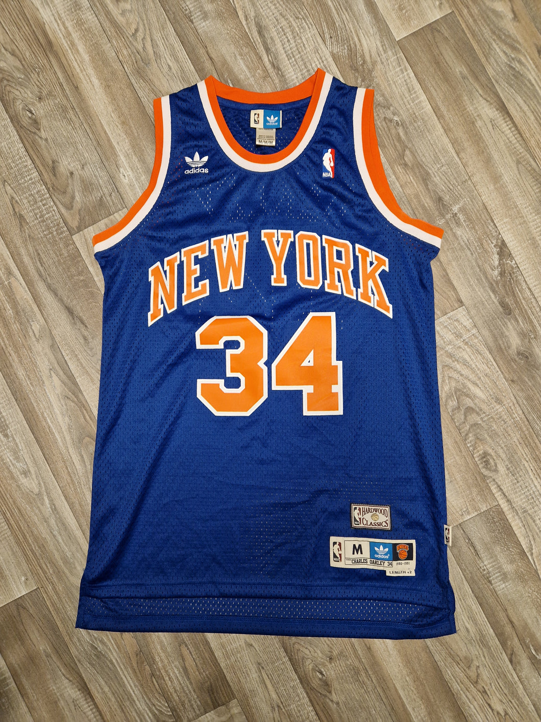 90's Charles Oakley New York Knicks Champion NBA Jersey Size 44