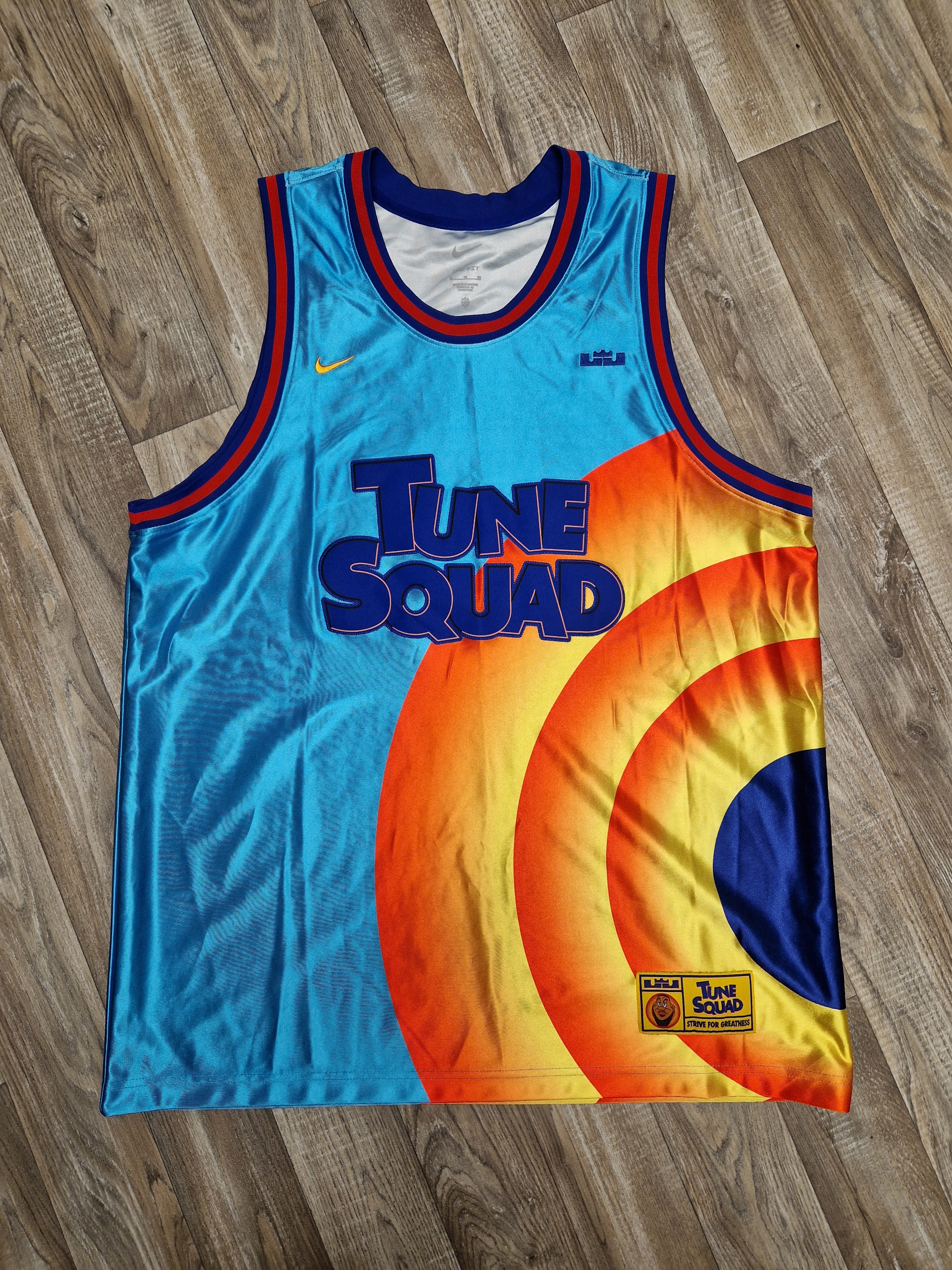 lebron james tune squad jersey release date