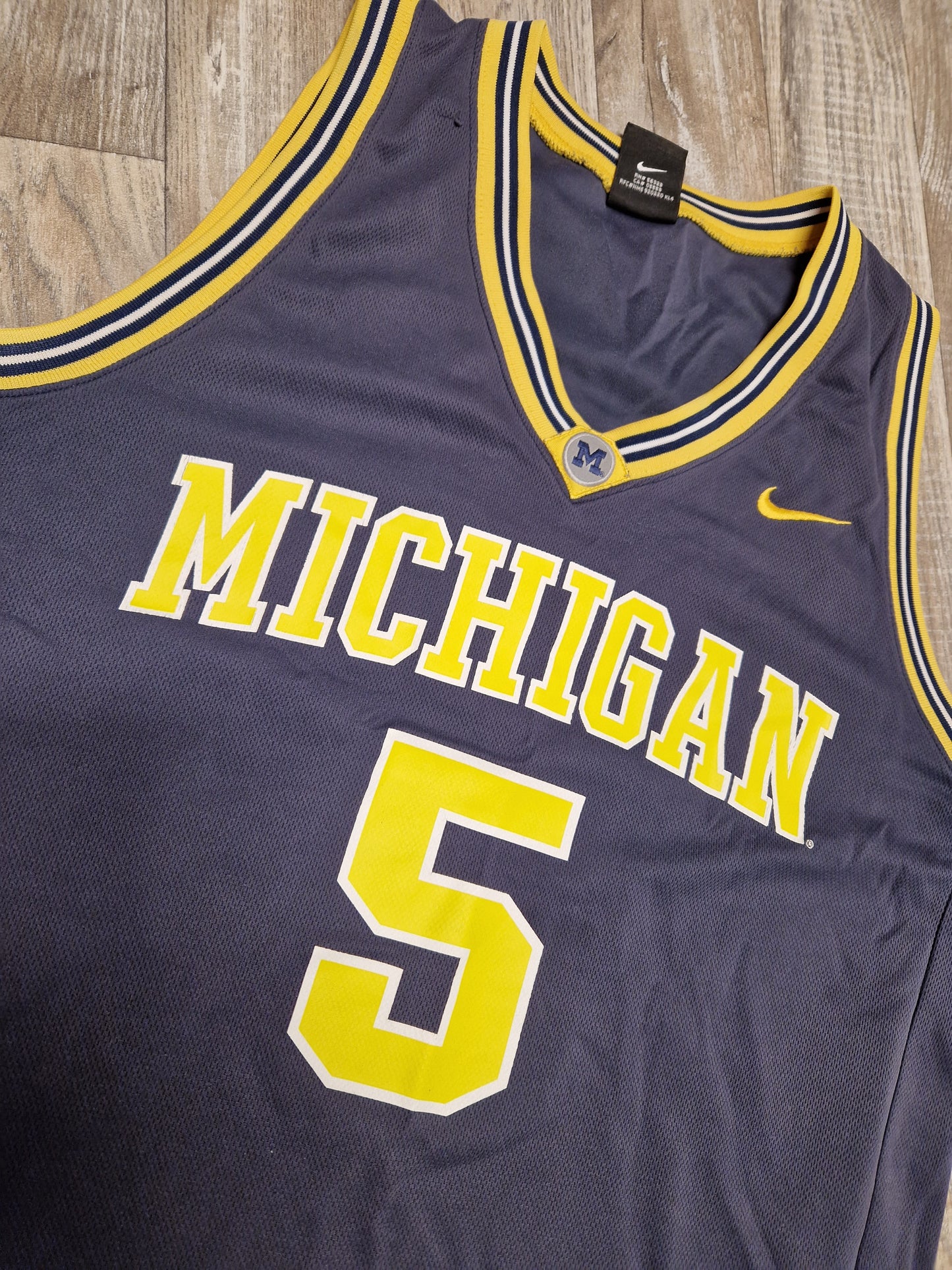 Jalen Rose Michigan Wolverines Jersey Size Large