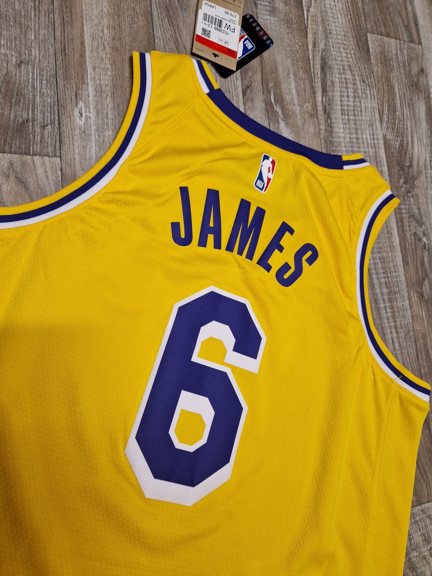 LeBron James Los Angeles Lakers Jersey Size Large