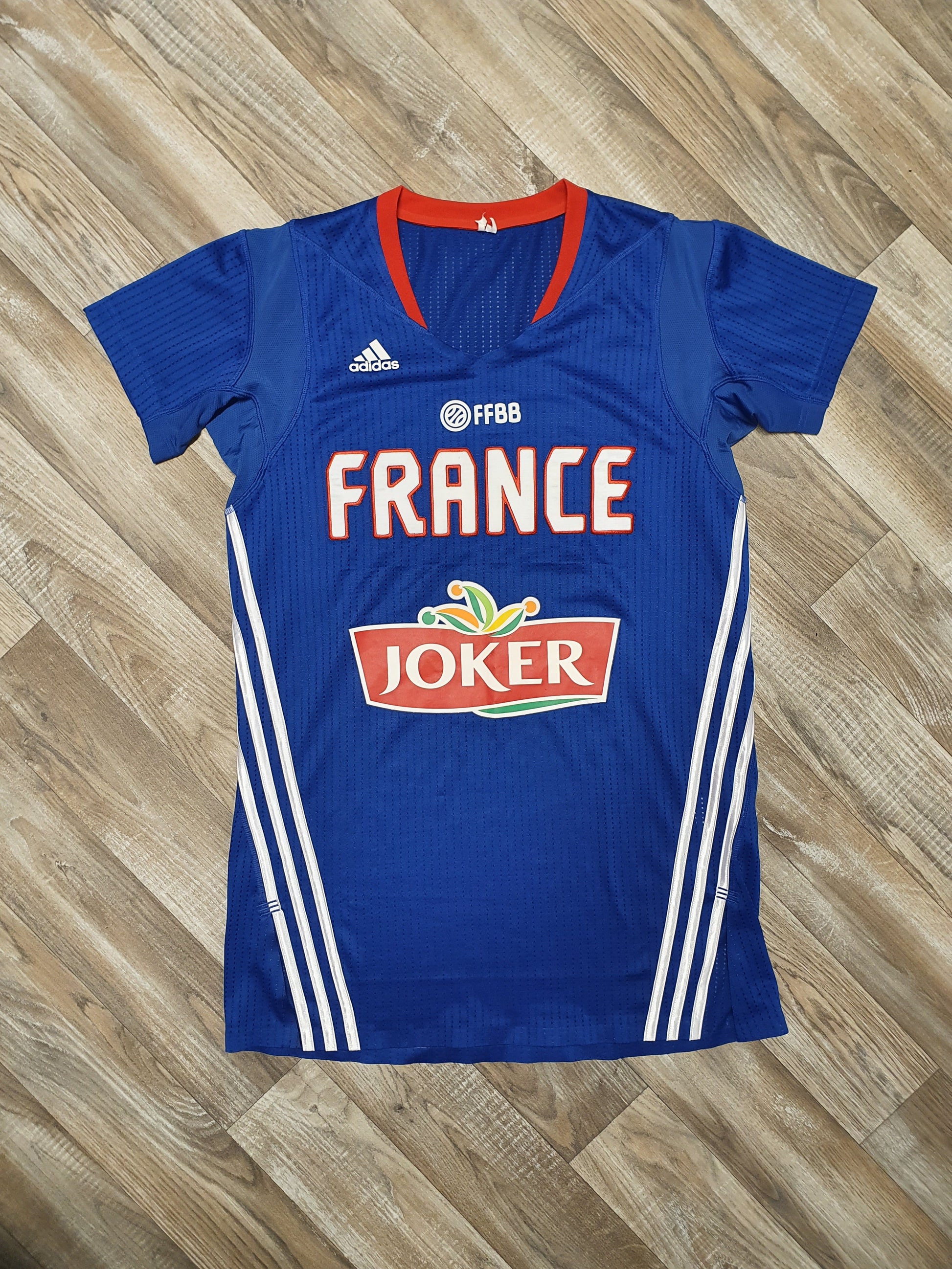 France Basketball Blank Woman’s Jersey Size Medium
