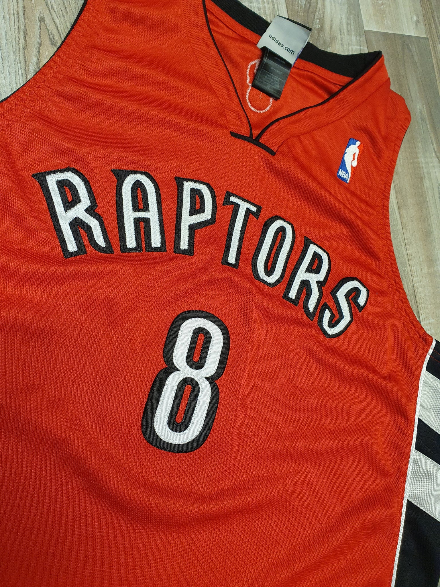 Jose Calder n Toronto Raptors Jersey Size XL The Throwback