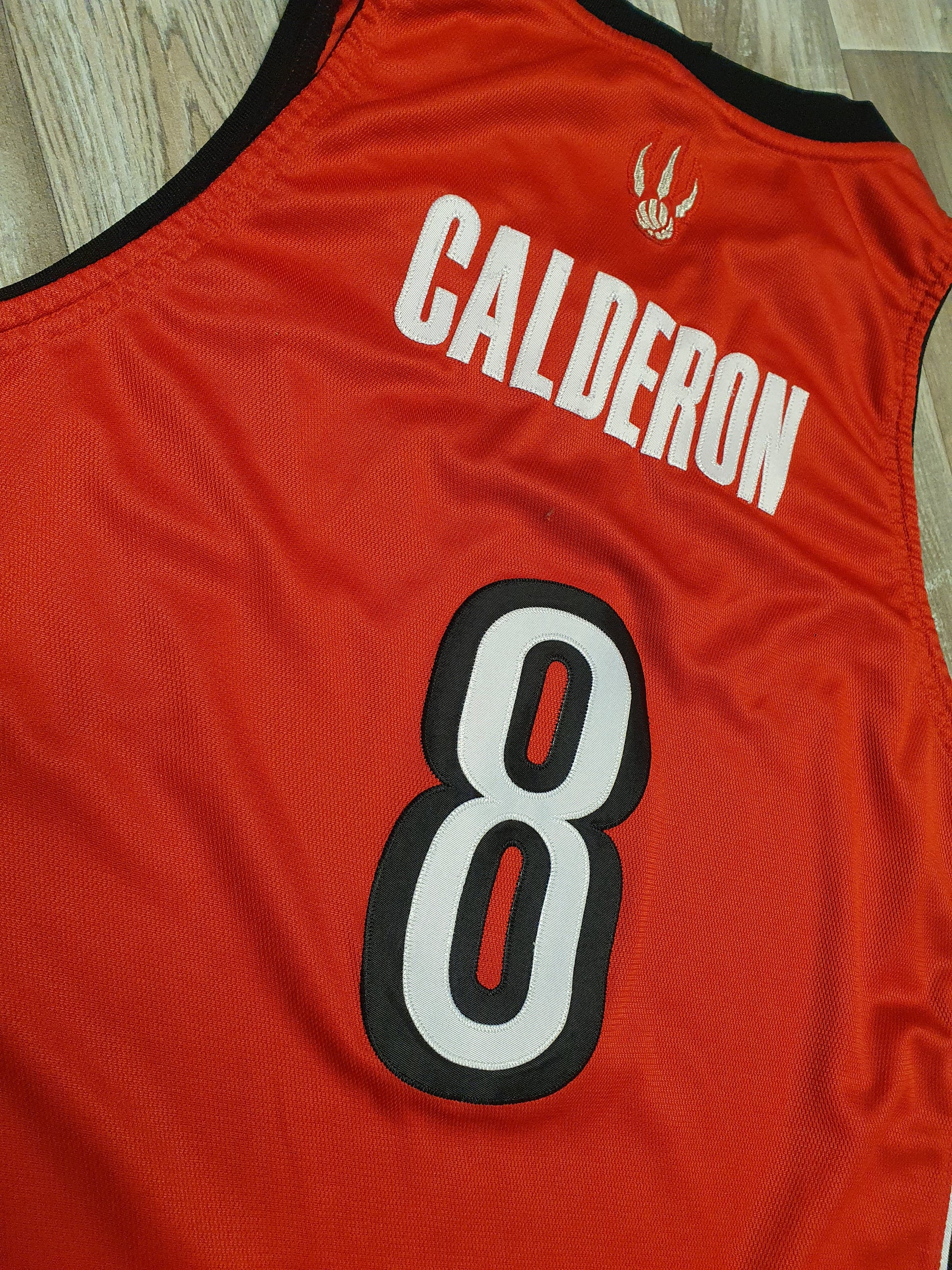 Jose Calderón Toronto Raptors Jersey Size XL