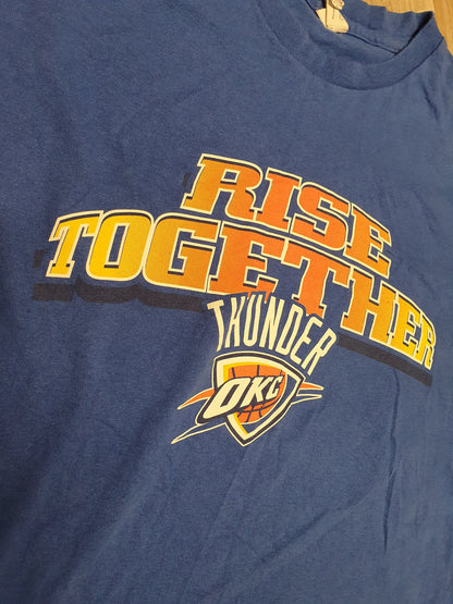 Oklahoma City Thunder T-Shirt Size XL