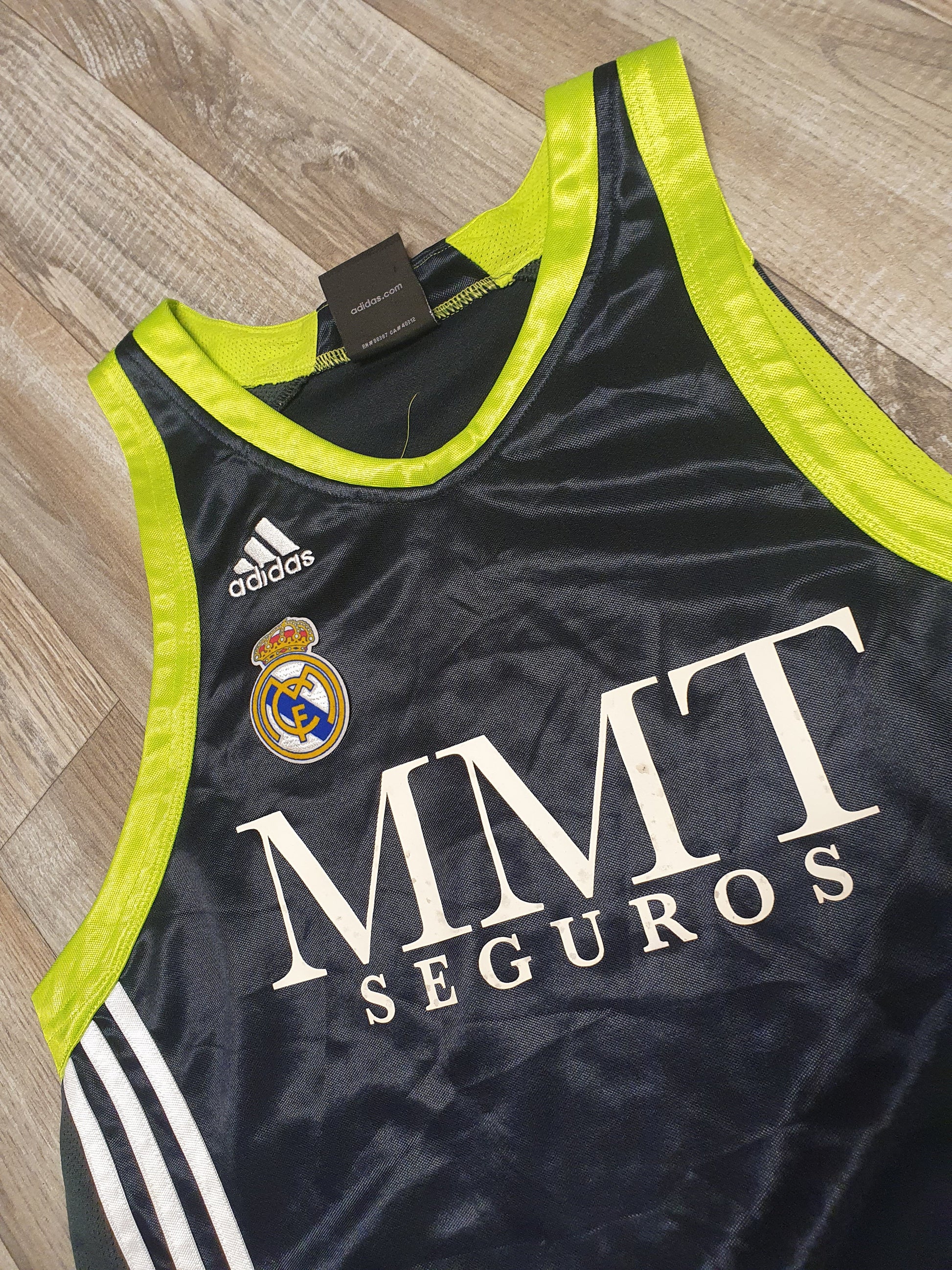 Real Madrid Basketball Jersey Size Small