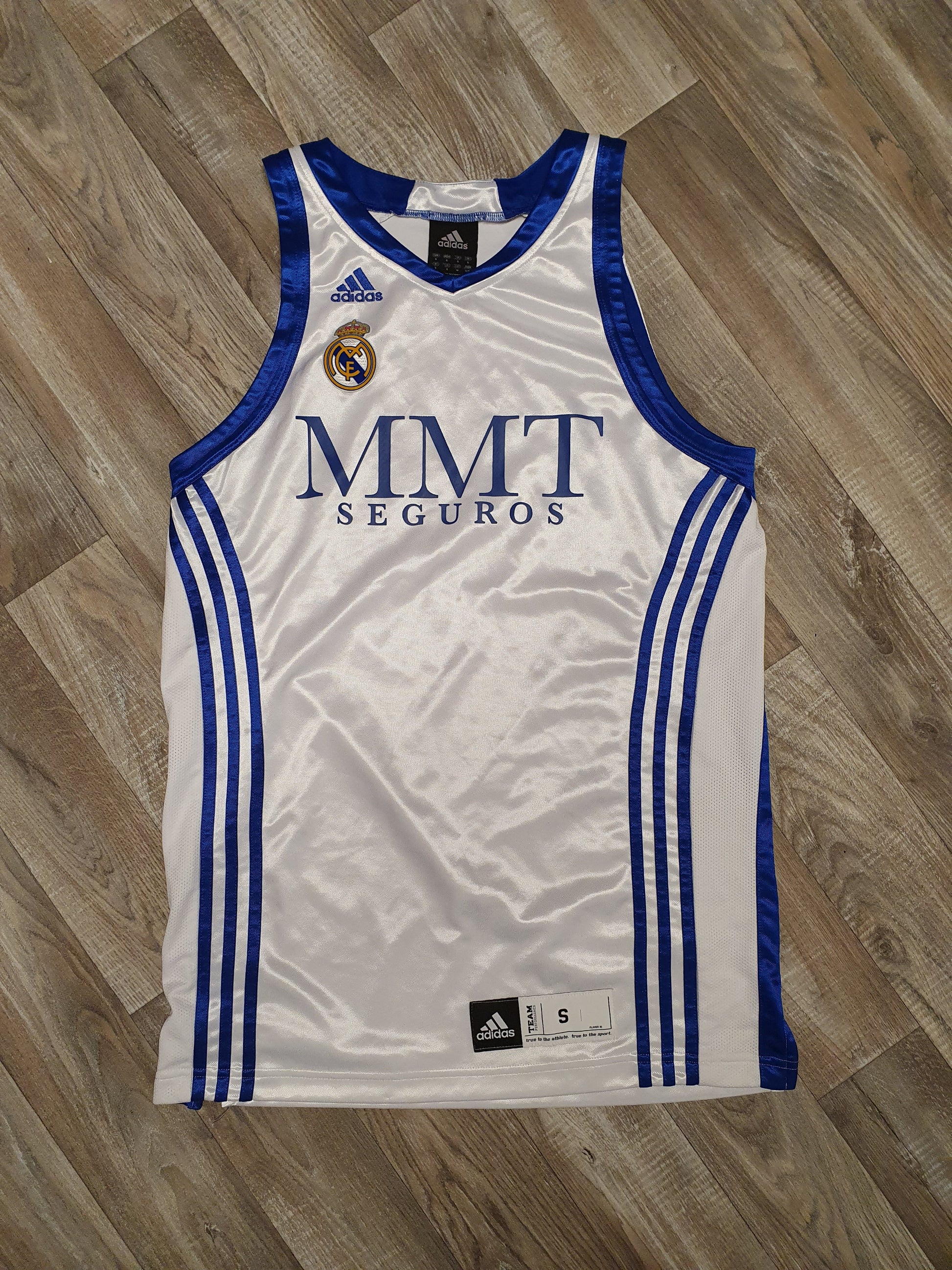 Real Madrid Basketball Jersey Size Small
