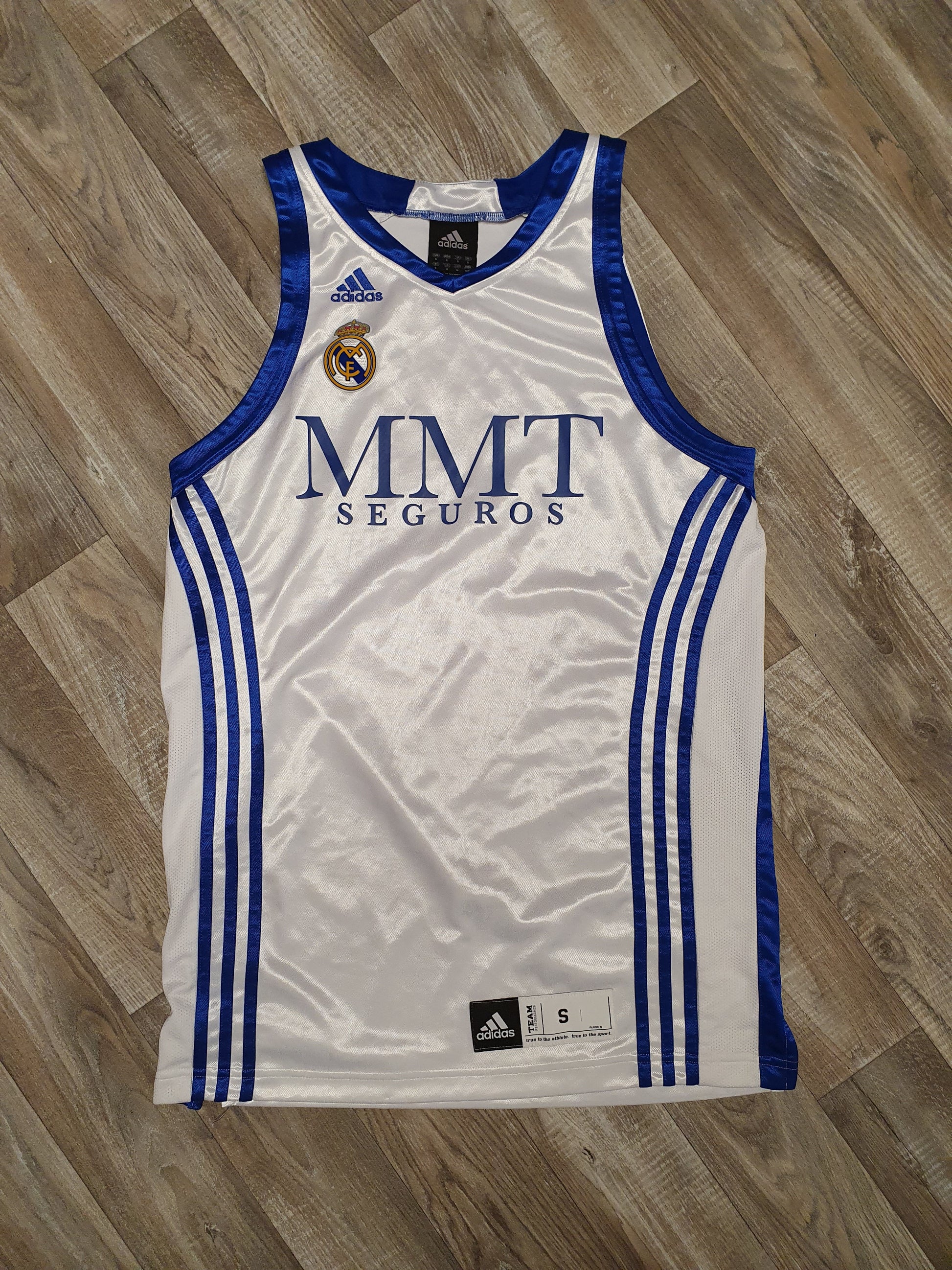 Real Madrid Basketball Jersey Size Small – The Throwback Store