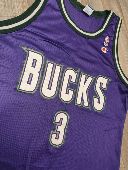 Shawn Respert Milwaukee Bucks Jersey Size Large