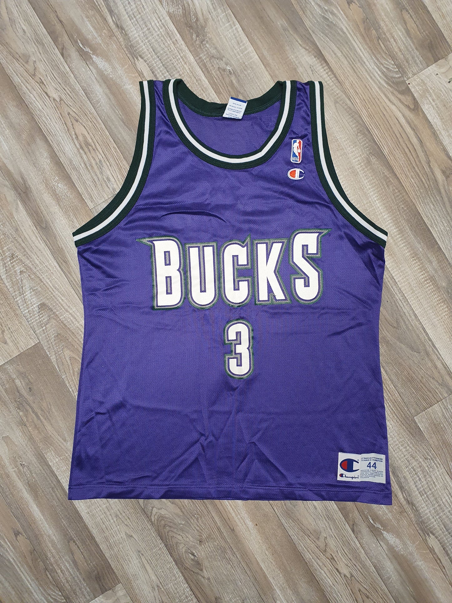 Shawn Respert Milwaukee Bucks Jersey Size Large