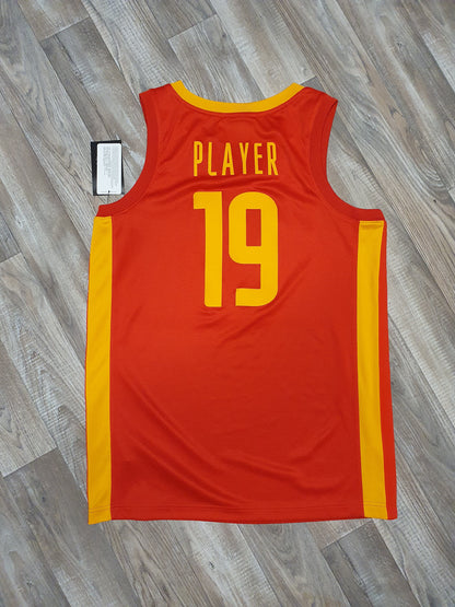 Spain Basketball Sample Jersey Size Medium