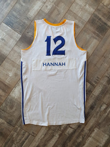 Stefhon Hannah Santa Cruz Warriors Jersey Size XL