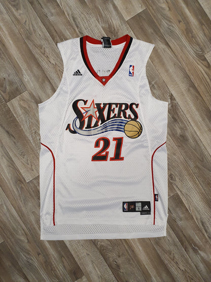 Thaddeus Young Philadelphia 76ers Jersey Size Small