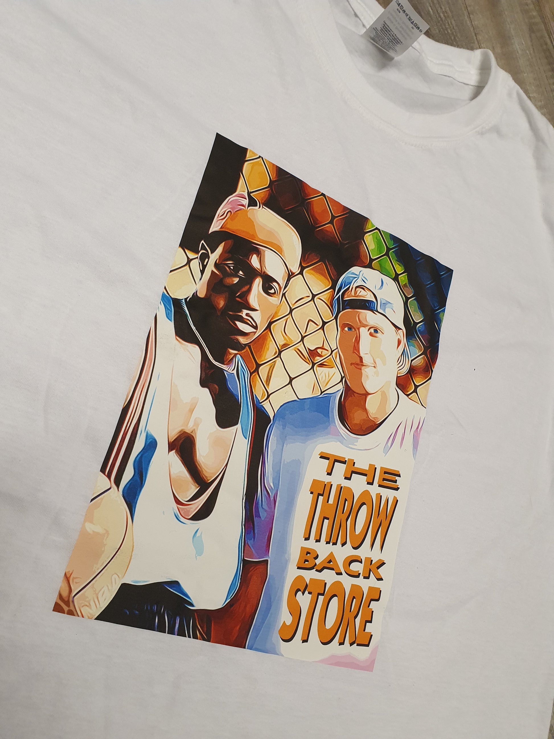 White Men Cant Jump White T-Shirt Size S M L and XL