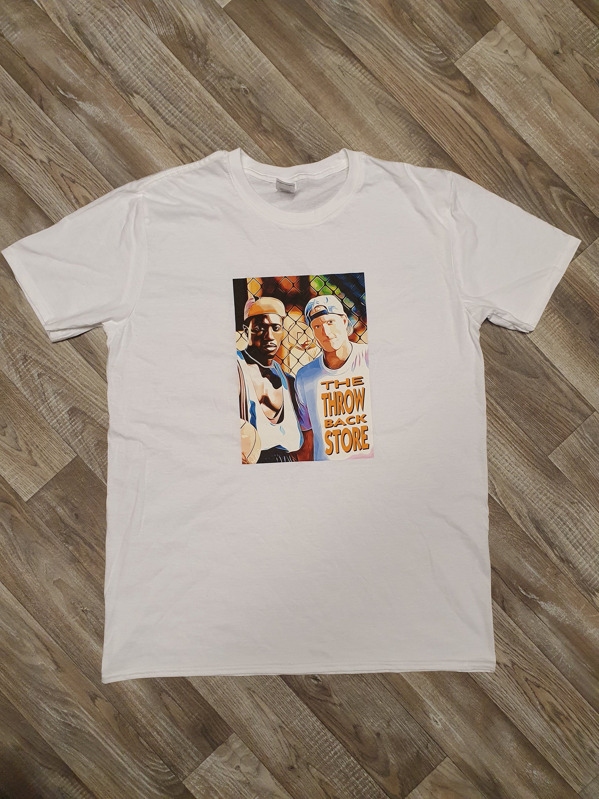 White Men Cant Jump White T-Shirt Size S M L and XL